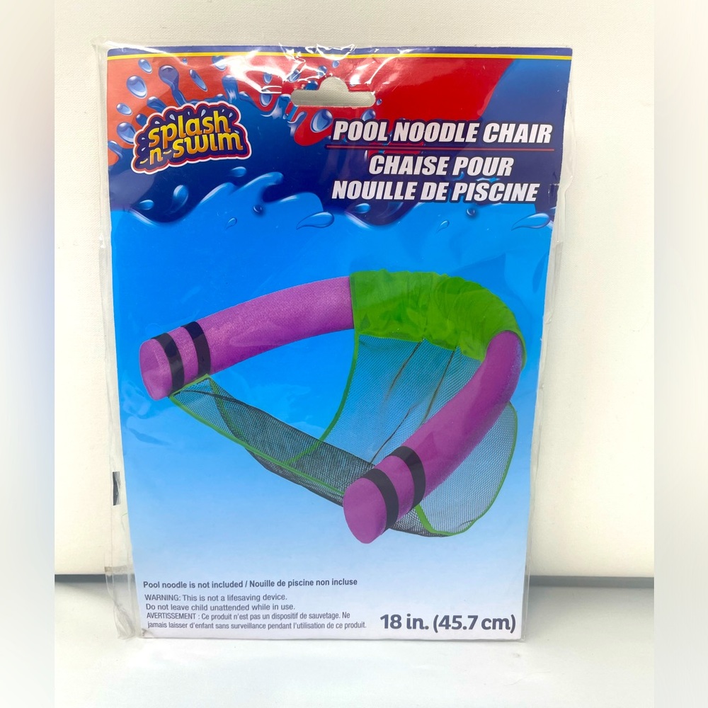 New Swimming Pool Noodle Chair Splash N Swim